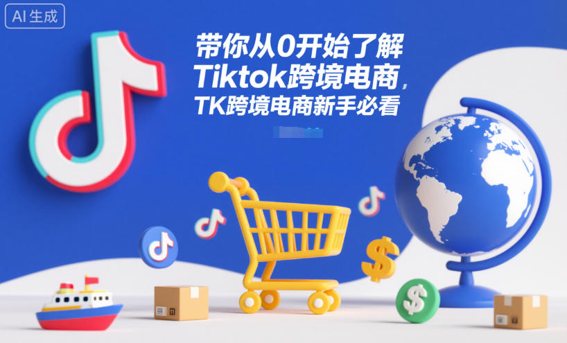 带你从0开始了解Tiktok跨境电商，TK跨境电商新手必看-快名资源网
