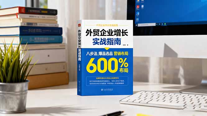 外贸企业增长实战指南，八步法、爆品选品、营销布局，业绩增长300%-快名资源网