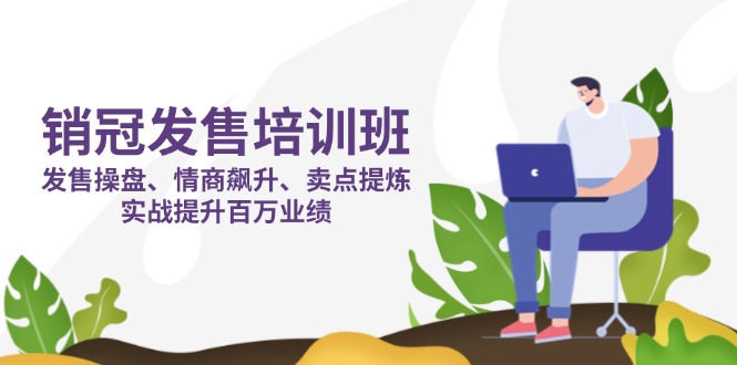 销冠 发售培训班：发售 操盘+情商 飙升+卖点 提炼，实战提升百万业绩-快名资源网