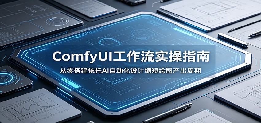 ComfyUI 工作流实操指南：从零搭建依托AI自动化设计缩短绘图产出周期-青虫资源网