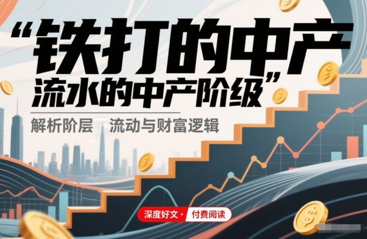 付费文章：铁打的中产，流水的中产阶级-青虫资源网