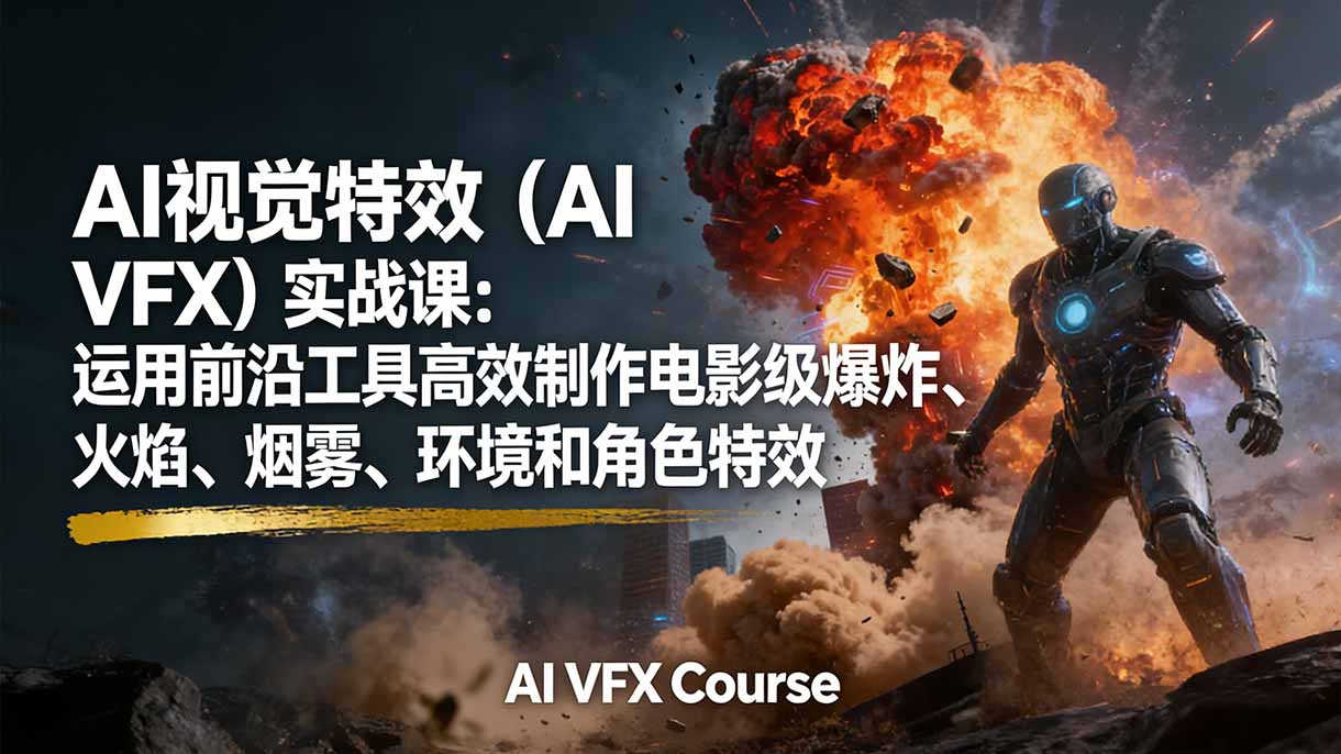 AI视觉特效(AI VFX-快名资源网