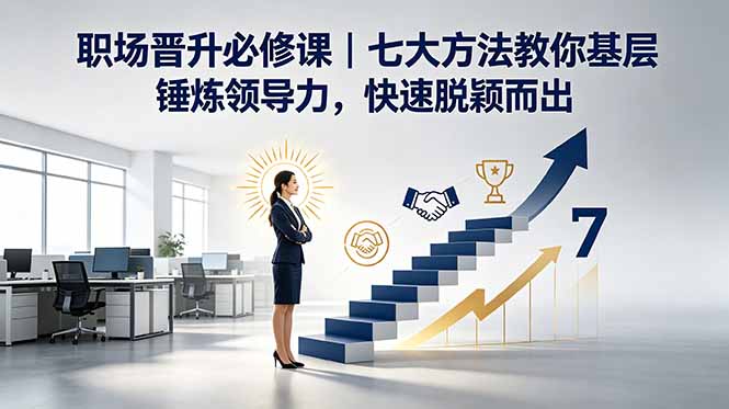 付费文章：职场晋升必修课｜七大方法教你基层锤炼领导力，快速脱颖而出-快名资源网