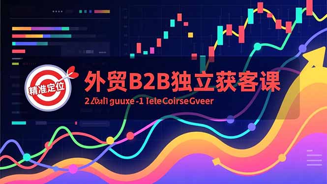 外贸B2B独立获客课，Facebook主页搭建、消息互动广告、精准定位，打造高询盘系统-快名资源网