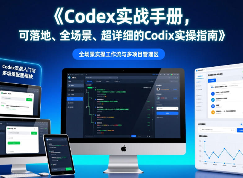 Codex实战手册，可落地、全场景、超详细的Codex实操指南-快名资源网