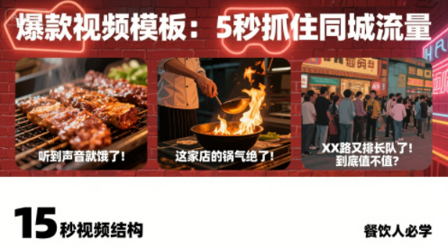 白泽老师·餐饮实体店短视频爆店-快名资源网