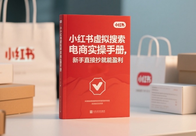 小红书​⁠‬​​⁠​‌​‬​⁠​‬‍‍‌​​​‬‌‍⁠​​​‌​⁠⁠​‬​​‬​​​​‌​‍虚拟搜索电商实操手册，新手直接抄就能盈利-快名资源网