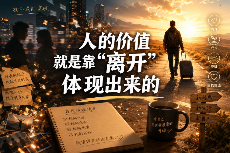 付费文章：人的价值就是靠“离开”体现出来的-快名资源网