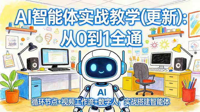 AI智能体实战教学(更新-快名资源网