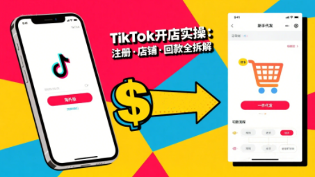 大熊跨境·TikTok从开店到投流的进阶课-快名资源网