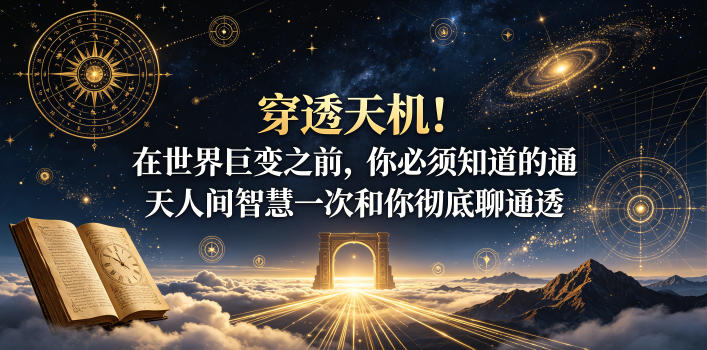 付费文章：穿透天机！在世界巨变之前，你必须知道的通天人间智慧一次和你彻底聊通透-青虫资源网