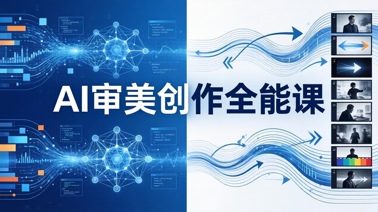 AI审美创作全能课：MJ+Seedance+模型训练+影视分镜+编剧，一站式掌握AI艺术创作-快名资源网