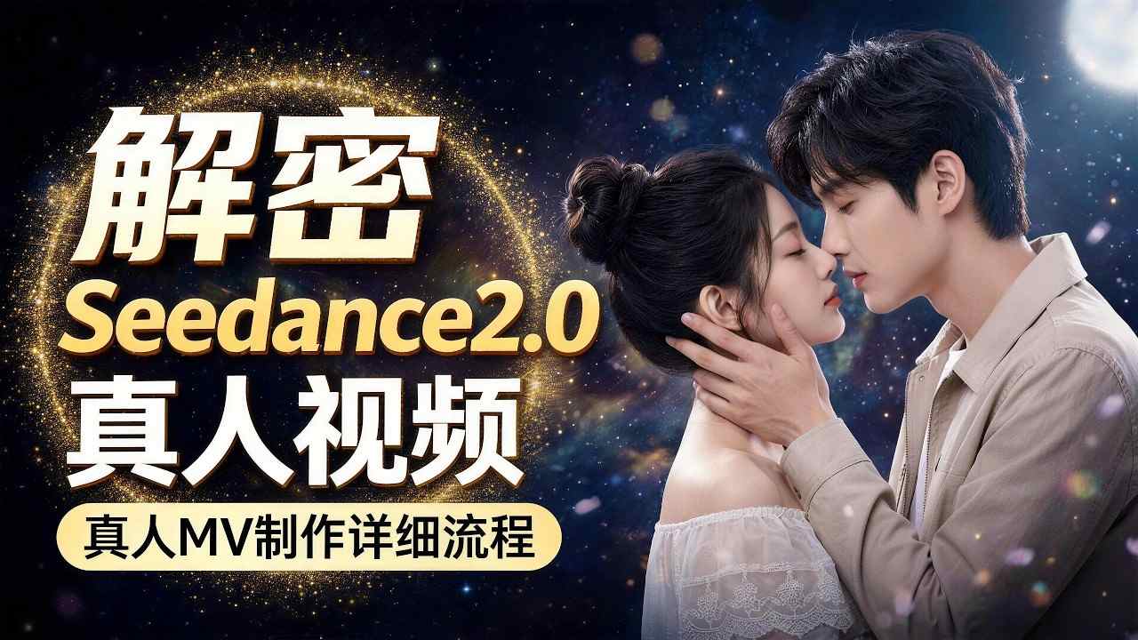 Seedance 2.0解密教程：零基础制作真人MV全流程-青虫资源网