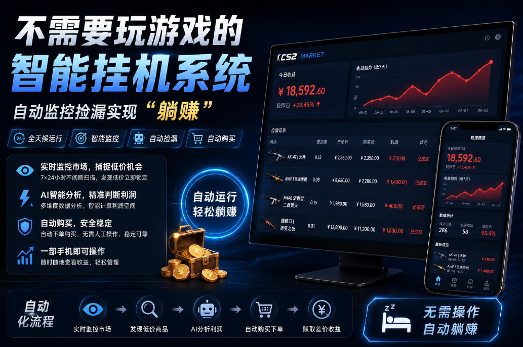 不用玩游戏的游戏搬砖项目，无需自己挂G，无需购买任何额外设备，所有数据支持任何形式验证【揭秘】-青虫资源网