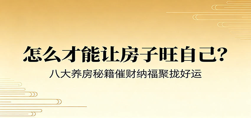 付费文章《怎么才能让房子旺自己？》八大养房秘籍催财纳福聚拢好运-青虫资源网