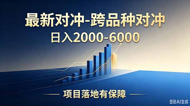 跨品种对冲震撼首发！日收益2000-6000+，项目绿色长久，安全稳健，合规靠谱，可批量放大-快名资源网