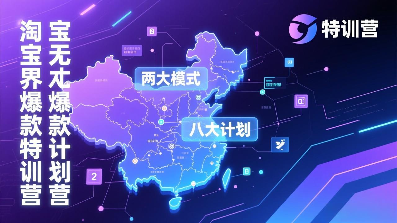 淘宝无界爆款训练营：2026年1月杭州线下高端集训课，3天构建两大模式八大计划体系-快名资源网