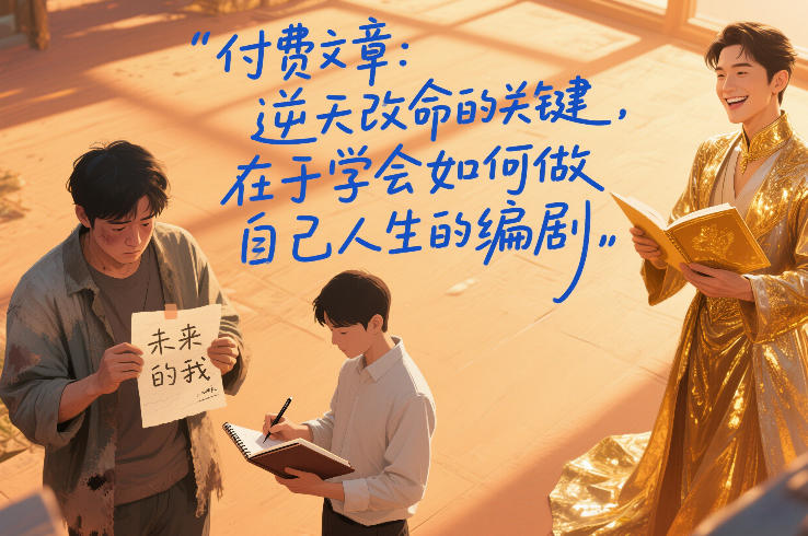 付费文章：逆天改命的关键，在于学会如何做自己人生的编剧-快名资源网