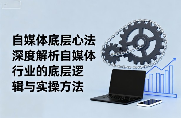 自媒体底层心法，深度解析自媒体行业的底层逻辑与实操方法-快名资源网
