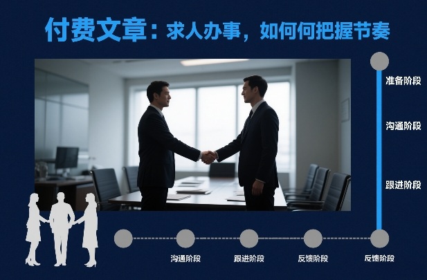 付费文章：求人办事，如何把握节奏-快名资源网