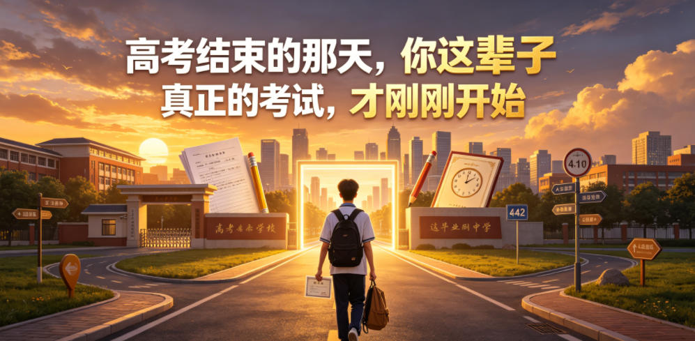 付费文章：高考结束的那天，你这辈子真正的考试，才刚刚开始-快名资源网
