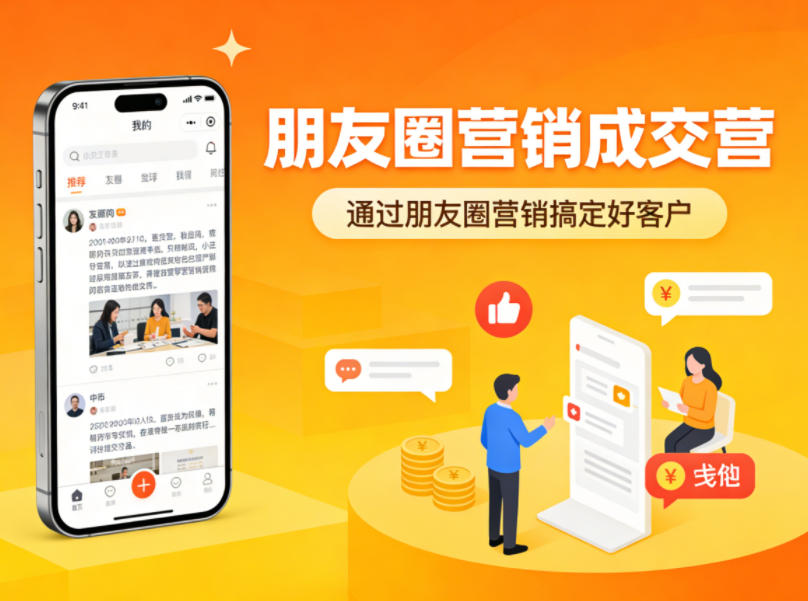 朋友圈营销成交营，通过朋友圈营销来搞定好客户-快名资源网