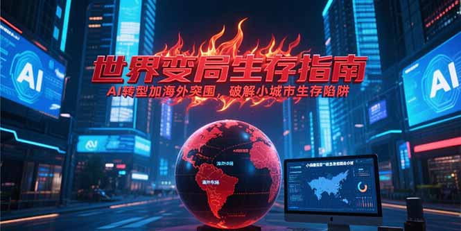 付费文章《世界变局生存指南，AI转型加海外突围，破解小城市生存陷阱》-快名资源网