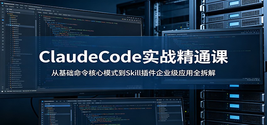 ClaudeCode实战精通课：从基础命令核心模式到Skill插件企业级应用全拆解-快名资源网