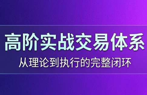 高老师·高阶实战交易体系(更新6月)-快名资源网