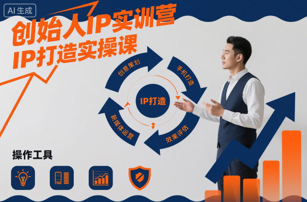 创始人IP实训营，IP打造实操课-快名资源网