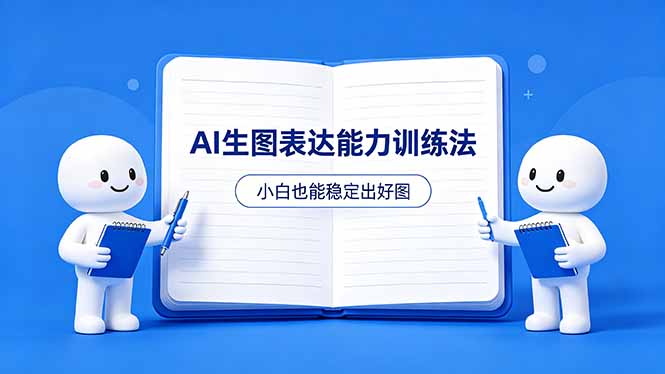 AI生图不是做漂亮图，而是表达能力。这套方法让小白也能稳定出好图-快名资源网