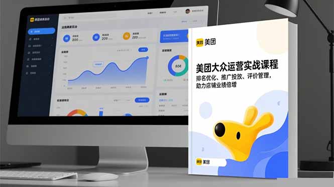 美团大众运营实战课程，排名优化、推广投放、评价管理，助力店铺业绩倍增-快名资源网