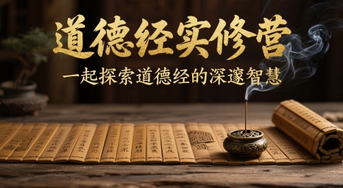 道德经实修营，一起探索道德经的深邃智慧-快名资源网