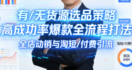 子鹏讲电商·淘宝私家班(更新)-快名资源网