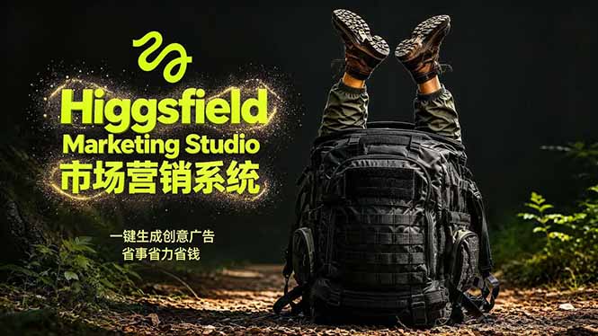 AI广告工作流实战：从脚本到画面用Higgsfield完成，商家也能做品牌视频，省万元成本！附提示词-快名资源网
