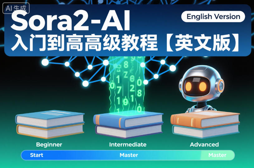 Sora2-AI入门到高级教程【英文版】-快名资源网
