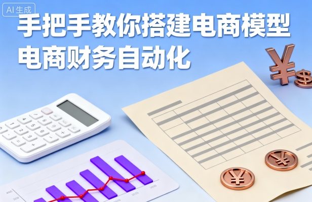 手把手教你搭建电商模型-电商财务自动化-快名资源网
