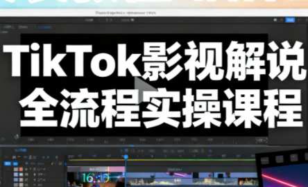 凌帧·TikTok影视解说全流程实操-快名资源网