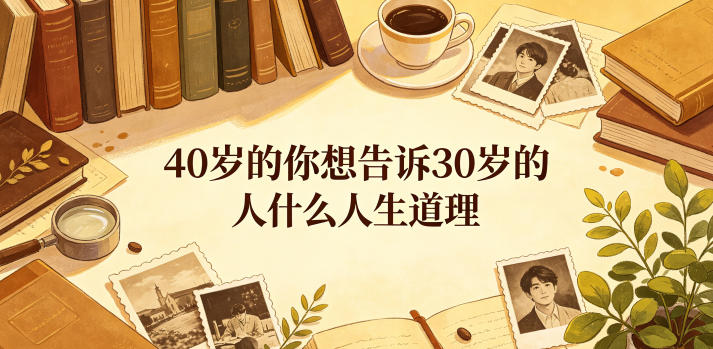 公众号付费文章：40岁的你想告诉30岁的人什么人生道理？-快名资源网