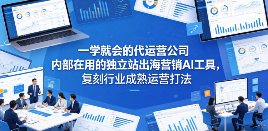 一学就会的代运营公司内部在用的独立站出海营销AI工具，复刻行业成熟运营打法-快名资源网