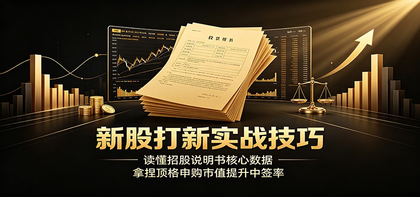 新股打新实战技巧：读懂招股说明书核心数据，拿捏顶格申购市值提升中签率-青虫资源网