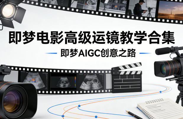 即梦电影高级运镜教学合集，即梦AIGC创意之路-快名资源网