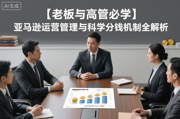 【老板与高管必学】亚马逊运营管理与科学分钱机制全解析-快名资源网