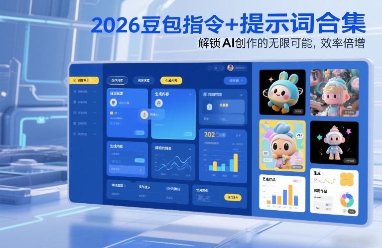 2026豆包指令+提示词合集，解锁AI创作的无限可能，效率倍增-快名资源网