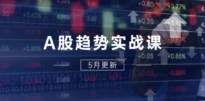 A股趋势实战课：主力动向+政策红利，2025全年策略5月更新-快名资源网