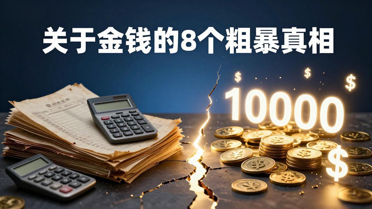 付费文章：关于金钱的 8 个粗暴真相，彻底重塑你的赚钱思维与财富认知-快名资源网