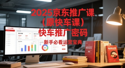 2025京东推广课(原快车课)解锁京东快车推广密码，新手必看运营宝典-快名资源网