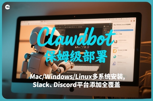 Clawdbot保姆级部署，从入门介绍、Mac/Windows/Linux多系统安装，到Slack、Discord平台添加全覆盖-快名资源网