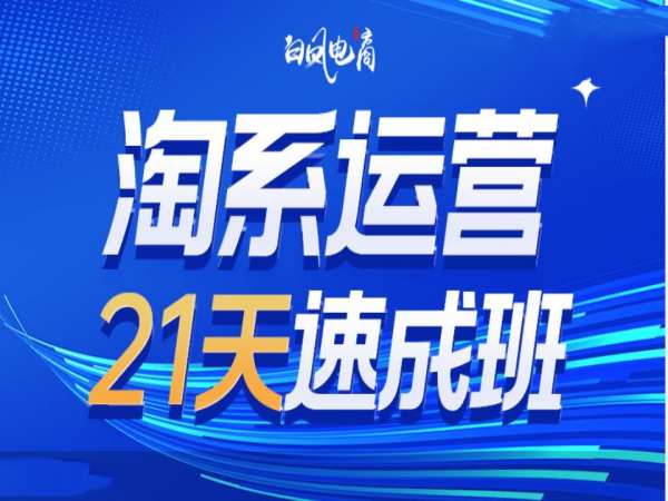 淘系运营21天速成班35期，年前最后一波和2025方向-快名资源网