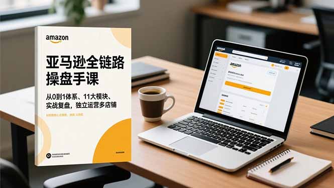 亚马逊全链路操盘手课，从0到1体系、11大模块、实战复盘，独立运营多店铺-快名资源网
